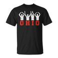 State Of Ohio Ohioan Oh Trendy Distressed T-Shirt