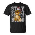 Stay Humble Hustle Hard Native American Bear T-Shirt