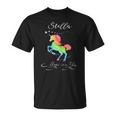 Stella Magic Einhorn T-Shirt - Mystisches Pferd mit Regenbogenspritzern