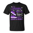 Stepping Into My March Birthday With God's Grace & Mercy T-Shirt