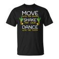 Sukkot Sukkah Four Species Dance With The Torah Jewish T-Shirt