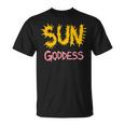 Sun Goddess Girls Beach Nature Summer Magic T-Shirt