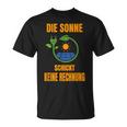 Sun Keine Bechnung Solar Panel Photovoltaic S T-Shirt