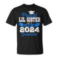 Super Proud Little Sister Of 2024 Graduate Awesome Family T-Shirt