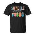 Swaddle Specialist Nicu Mother Baby Nurse Tech Neonatal Icu T-Shirt