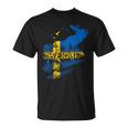 Sweden Flag Sverige Flag Elk Sweden T-Shirt