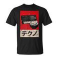 Synthesizer Ramen Vintage Analog Japanese Synth Retro Asdr T-Shirt