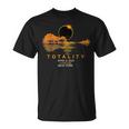 Syracuse New York Total Solar Eclipse 2024 Guitar T-Shirt