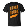 Tennessee I Bleed Orange Tn Pride State T-Shirt