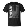 Tennessee Retro Style Distressed Usa Flag Patriot T-Shirt