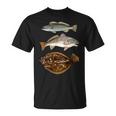 Texas Slam Florida Slam Carolina Slam Fishing T-Shirt