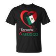 Torreón Coahuila Mexico Heart Flag Mexicana Corazon Mujer T-Shirt