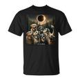 Total Eclipse April 8 2024 Dog Glasses Selfie T-Shirt