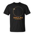 Total Solar Eclipse 2024 Dallas Texas Path Of Totality T-Shirt