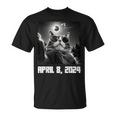 Total Solar Eclipse 2024 Cat Selfie With Totality T-Shirt