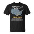 Total Solar Eclipse 2024 Total Eclipse T-Shirt