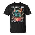 Total Solar Eclipse April 8 2024 French Bulldog T-Shirt