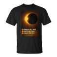Total Solar Eclipse Check List 8Th April 2024 T-Shirt