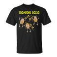 Trombone Rocks Musical Instrument T-Shirt