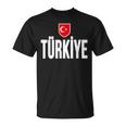 Turkey Turkish Flag Love Heart Souvenir Travel Tour T-Shirt