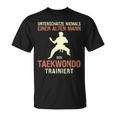 Underschätze Niemal Old Man Taekwondo Grandpa Dad Jumper T-Shirt