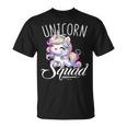 Unicorn Squad Birthday Party Cute Unicorn T-Shirt