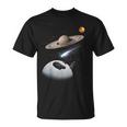 Universo Espacio Motivo Planeta Sistema Solar Sol Galaxia Camiseta unisex