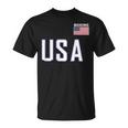 Usa Flag Boxing Cool Boxer Training Equipment Women T-Shirt