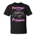 Utv 4 Wheeler Sxs Off Road Utv Passenger Princess T-Shirt