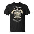 Vacaciones Deerano En Familiaintage Riviera Maya Tortugaacaciones Camiseta unisex