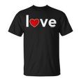 Valentines Day For Him Her Love Decorations Heart T-Shirt