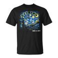 Van Gogh Starry Night Total Solar Eclipse 2024 T-Shirt