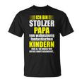 Vater Stolzer Papaatertag Spruch Sprüche Geschenkidee T-Shirt