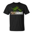 Vatertag Papa Familie T-Rex Dino Geschenk T-Shirt