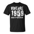 Vintage 1959 Birthday Retro Style T-Shirt
