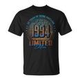 Vintage 1994 Limited Edition 30 Year Old 30Th Birthday T-Shirt