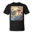 Vintage Catzilla Kitten Cat Rentro T-Shirt