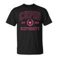 Vintage Cupid University College Cute Valentines Day T-Shirt