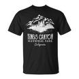 Vintage Kings Canyon National Park California T-Shirt