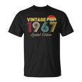 Vintage Limited Edition 1967 56Th Birthday Vintage T-Shirt