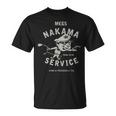 Vintage Megs Nakama Gas Station Reversed Clay Attendant T-Shirt
