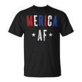 Vintage Merica Af Patriotic 4Th July Women T-Shirt