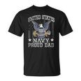 Vintage Proud Dad Us NavyUnited States Navy T-Shirt