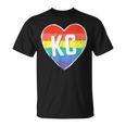 Vintage Rainbow Heart Kc T-Shirt