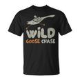 Vintage Retro Wild Goose Chase Silly Goose Goose Bumps T-Shirt