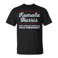 Vote Kamala Harris First African American Vice President T-Shirt