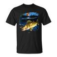 Walleye Fishing For Men T-Shirt