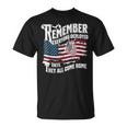 We Wear Red Friday Military Support Our Troops Deployment T-Shirt