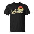 Weasel Vintage Retro Style For Weasel Lover T-Shirt