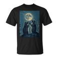 Witchy Raccoons Bruja Oddly Specific Witchcraft Meme T-Shirt